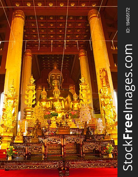 Wat Phra Thart Chae Haeng,Nan Thailand. Wat Phra Thart Chae Haeng,Nan Thailand.