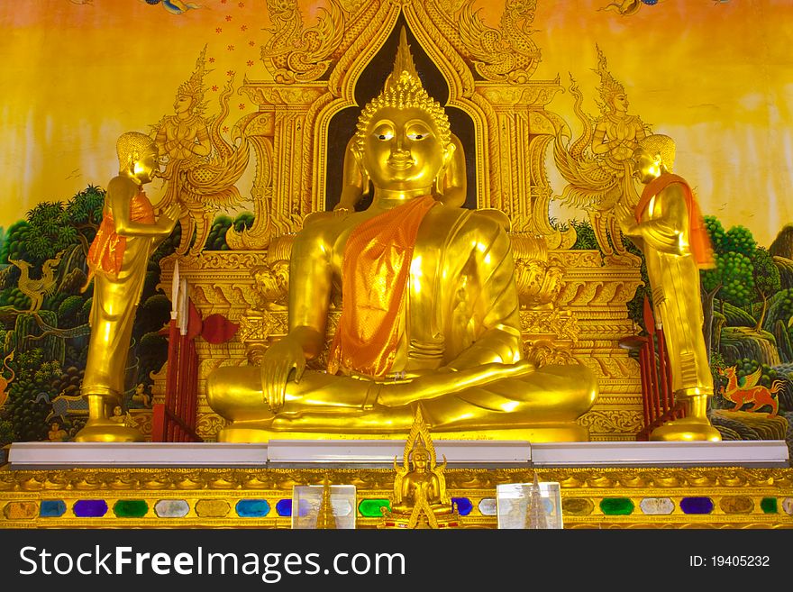 Buddha And  Disciples Images