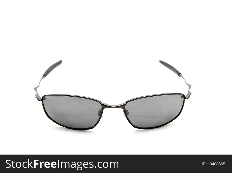 Isolated sunglasses on white background