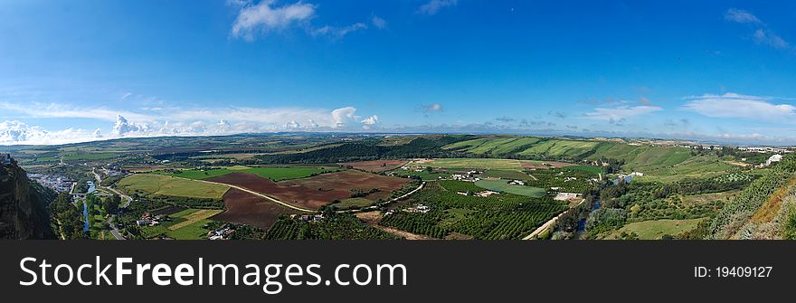 Arcos De La Frontera - Panoramic View