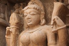 Temples At Khajuraho, India Royalty Free Stock Images