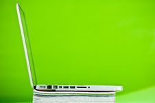 Books And Laptop Stock Image Books And Laptop Stock Image