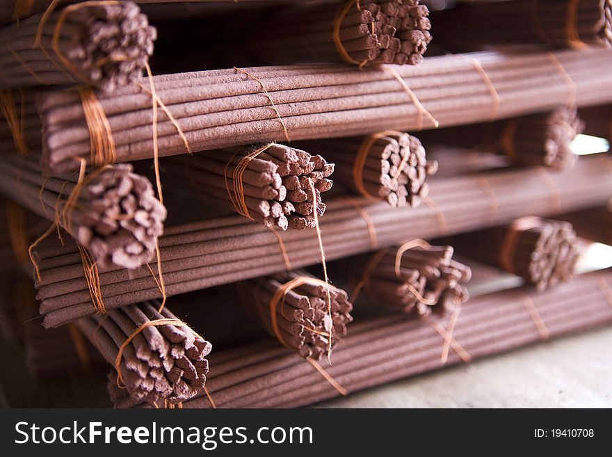 Tibetan incense.