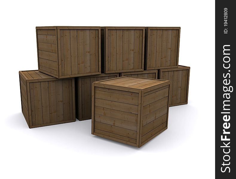 Panel Wooden Box