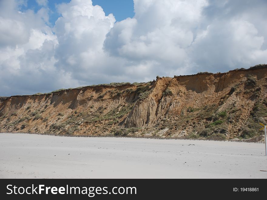 The red sand reef at sylt