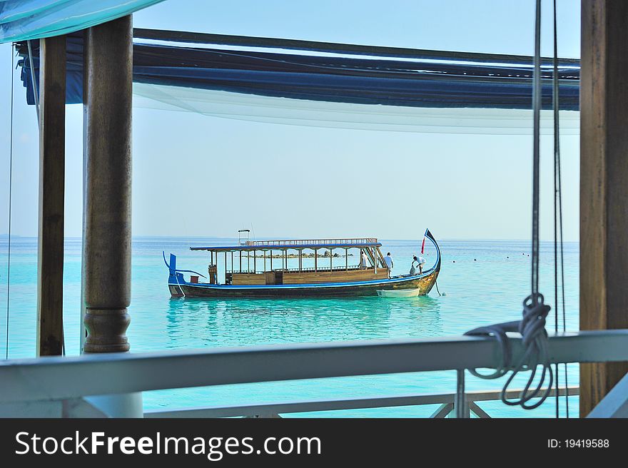 Maldive Traditional Fishing Boat