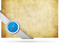 Compass And Old Background Royalty Free Stock Photo Compass And Old Background Royalty Free Stock Photo