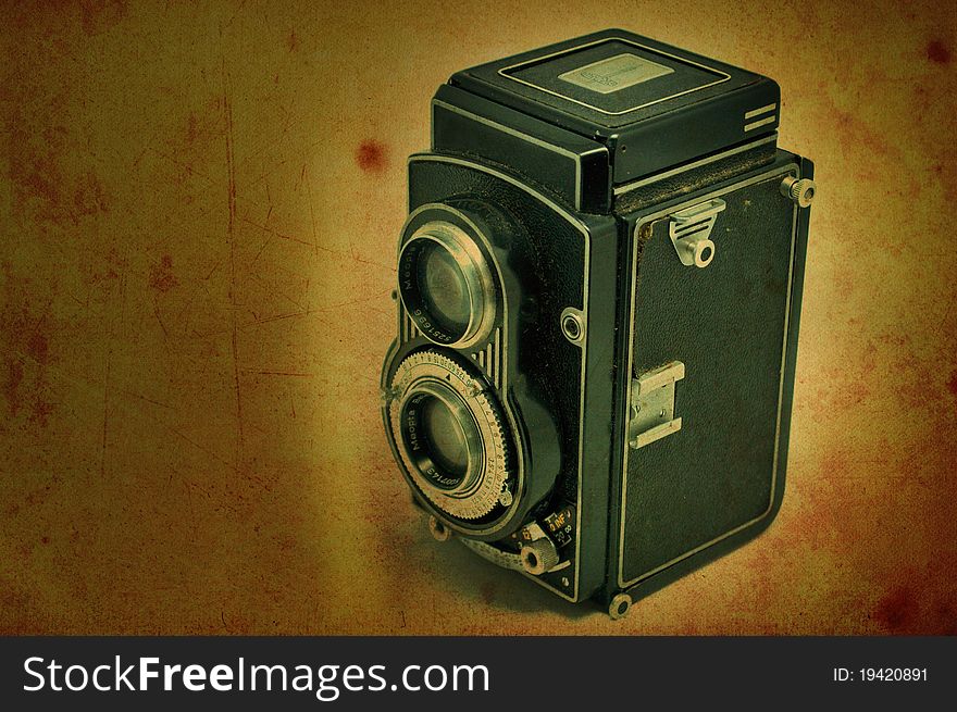 Old design of analog camera