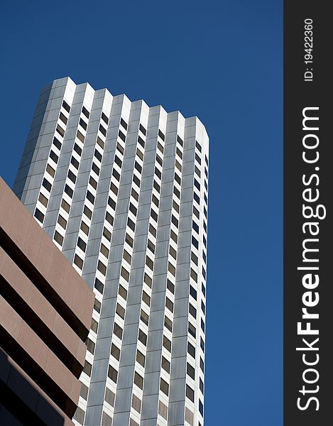 Upward View of Skyscraper in Perth Business District, Western Australia. Upward View of Skyscraper in Perth Business District, Western Australia