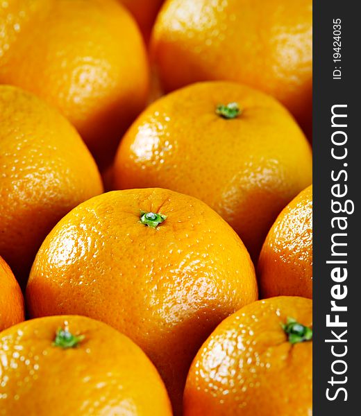 Group of oranges, closeup photo