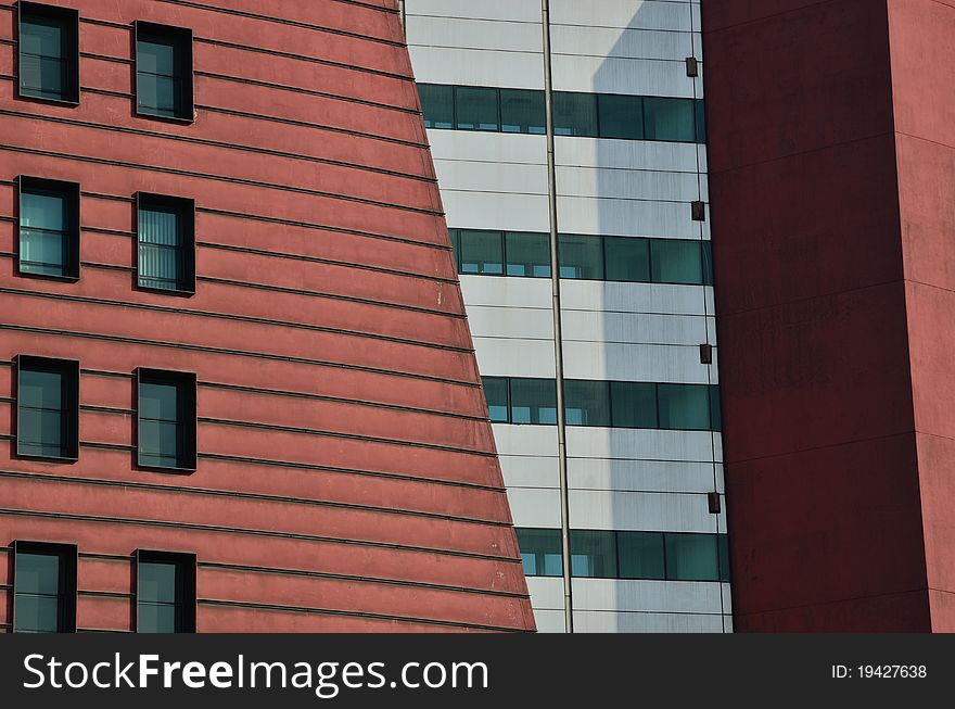 This was the exterior surface of a modern building, shot in Shanghai, China. This was the exterior surface of a modern building, shot in Shanghai, China.