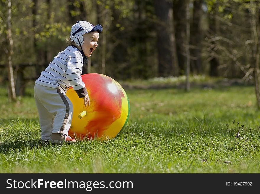 Child On The Meadow