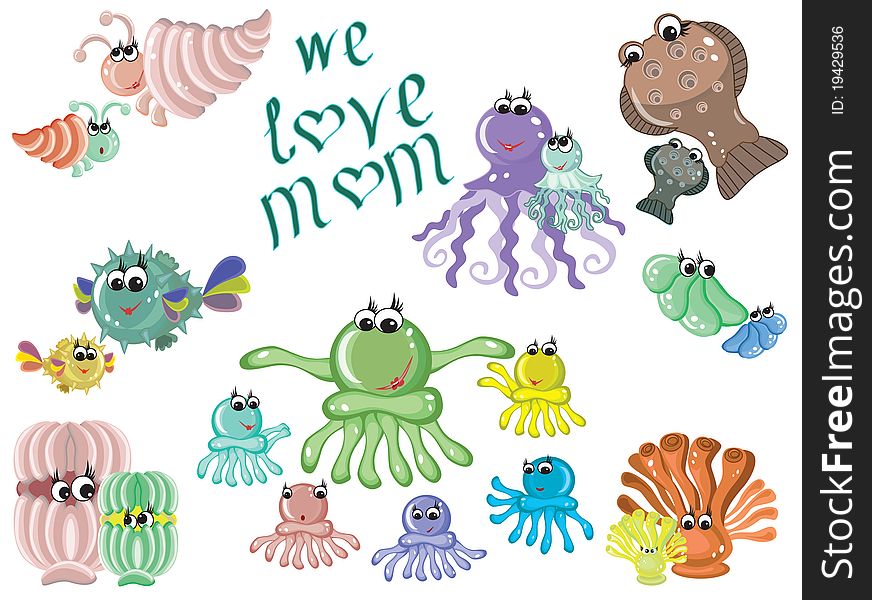 Mothers Day,sea Animals