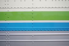 Sheet Metal With Riveting Stock Photo Sheet Metal With Riveting Stock Photo