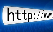 Concept Of An Internet Address Stock Images Concept Of An Internet Address Stock Images