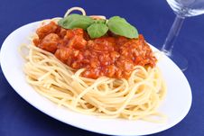 Spaghetti Bolognese Royalty Free Stock Image Spaghetti Bolognese Royalty Free Stock Image