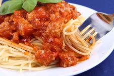 Spaghetti Bolognese Royalty Free Stock Images Spaghetti Bolognese Royalty Free Stock Images