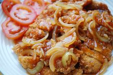 Free Pork Chop Royalty Free Stock Photos - 19435218