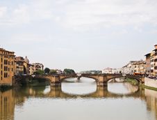 Reflection Of Ponte Alle Grazie Bridge Florence Royalty Free Stock Photos Reflection Of Ponte Alle Grazie Bridge Florence Royalty Free Stock Photos