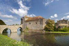 Historical Castle In Leeds Kent Royalty Free Stock Images Historical Castle In Leeds Kent Royalty Free Stock Images