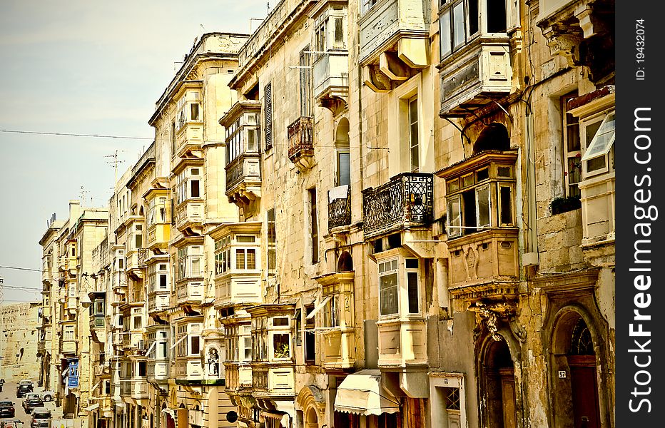 Achitecture In Valletta