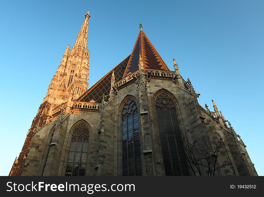 St. Stephan Cathedral In Vienna.