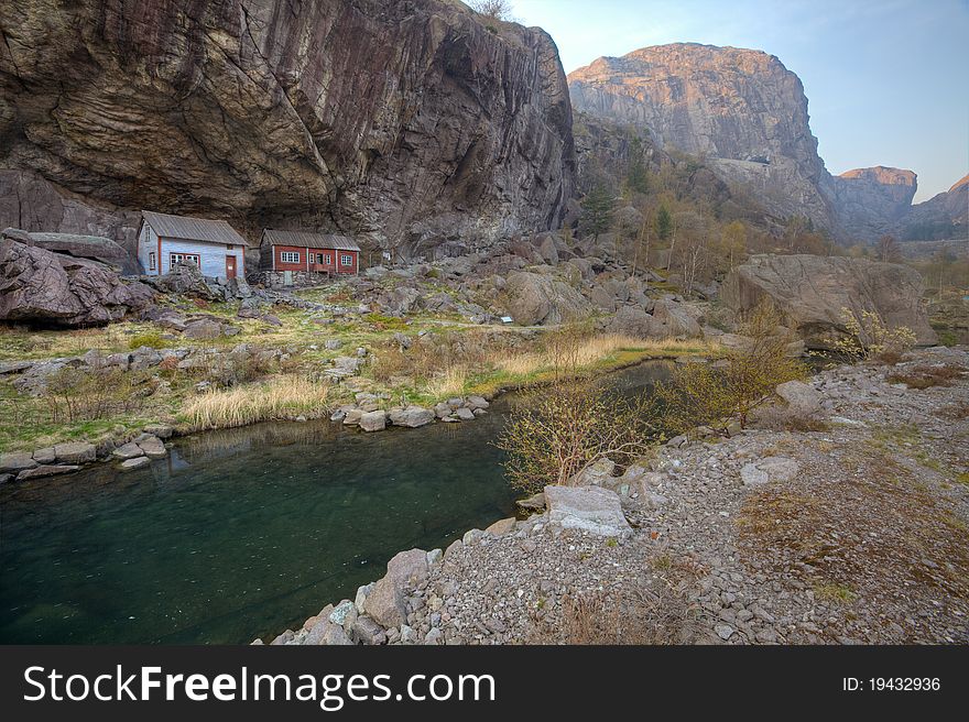 Houses Hidden Under Rocks