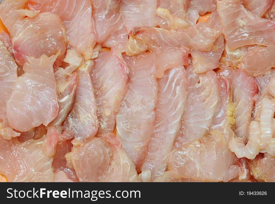 Raw Fish Meat