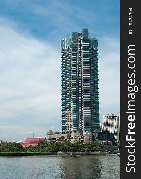 Building tower in Bangkok, Thailand