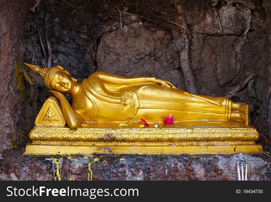 Songkran festival in Thailand people has to splash image of Buddha and pray to image of Buddha. Songkran festival in Thailand people has to splash image of Buddha and pray to image of Buddha