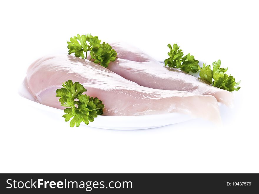 Raw Chicken Breasts