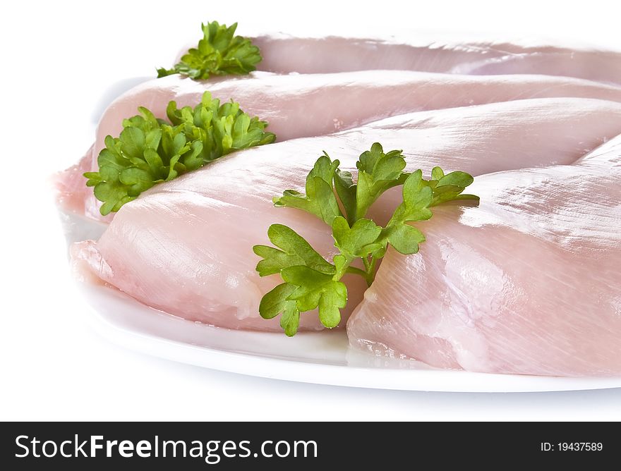 Raw Chicken Breasts