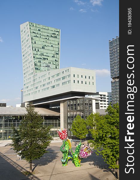 Business District In Lille - France