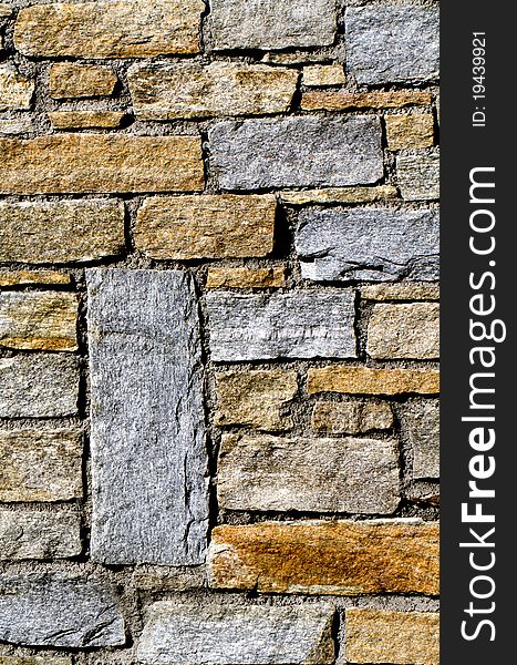 Stone wall background texture detail