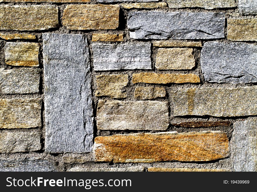 Stone wall