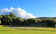 A Tennis Court Stock Photo A Tennis Court Stock Photo
