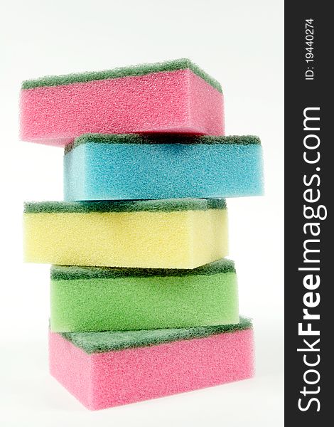 New colorful sponges - nice stack