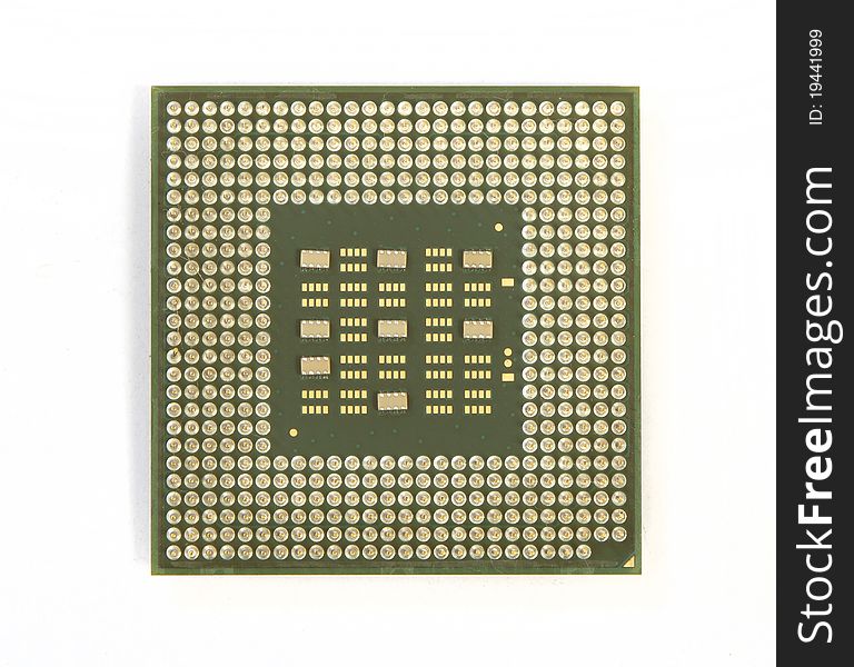 Bottom of the processor