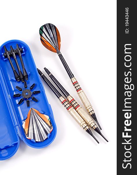 Plastic Tip Darts With Container