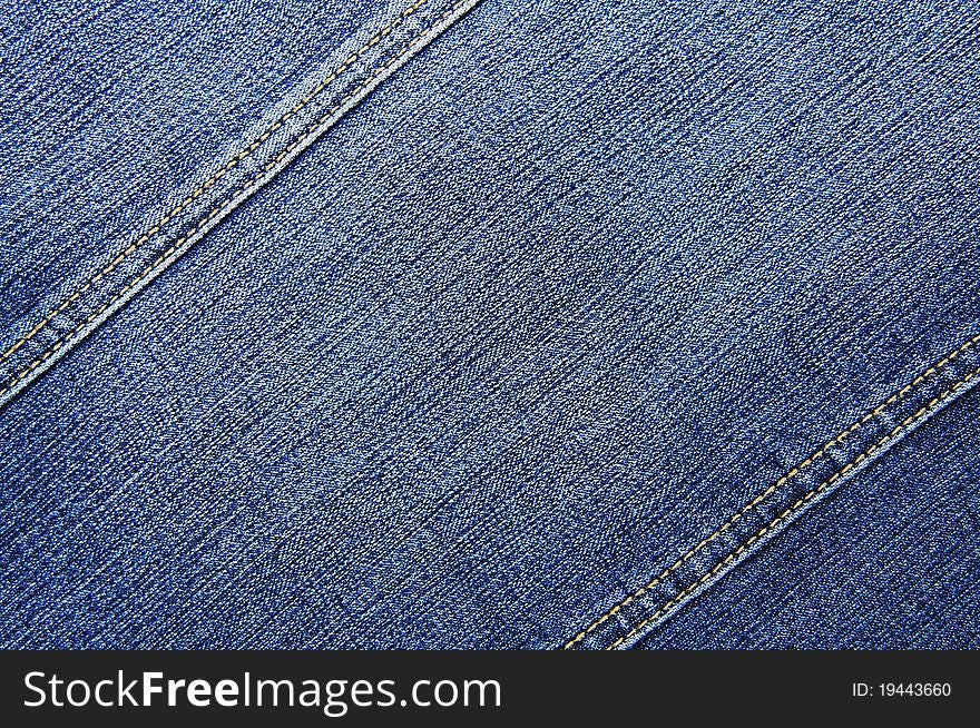 Black ground Jeans with double thread's seam. Black ground Jeans with double thread's seam