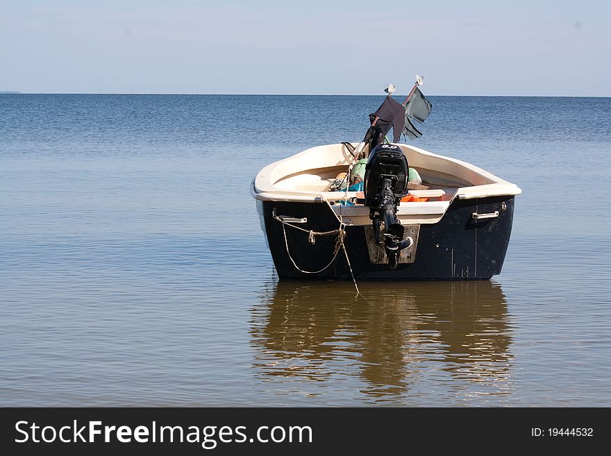 Boat at the beach