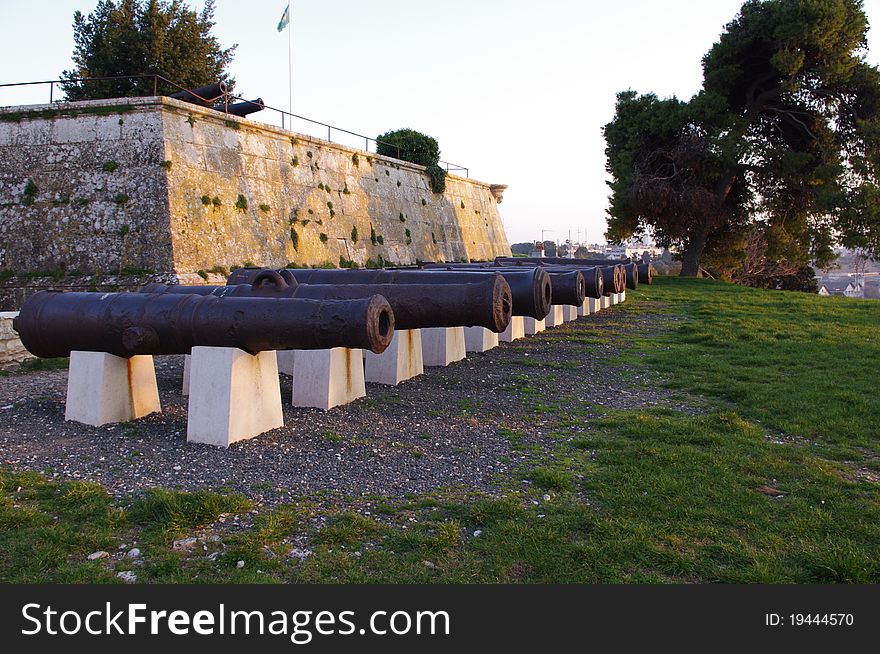 Austro Hungarian fort in Pula, Croatia. Austro Hungarian fort in Pula, Croatia.