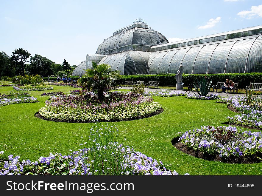 A greenhouse at Kew