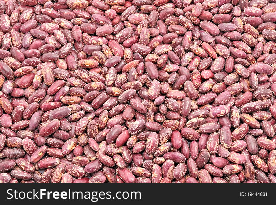 Texture of the beans