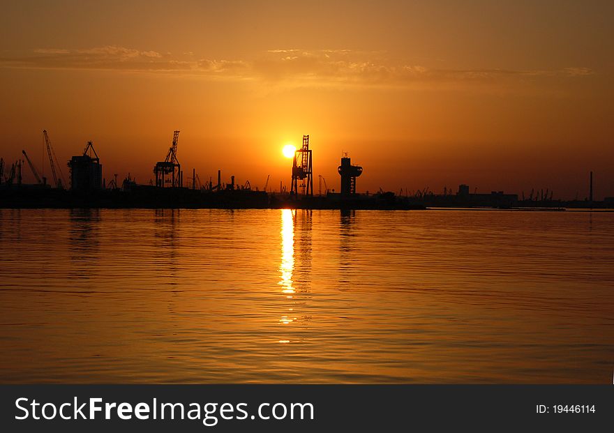 Port In Black Sea