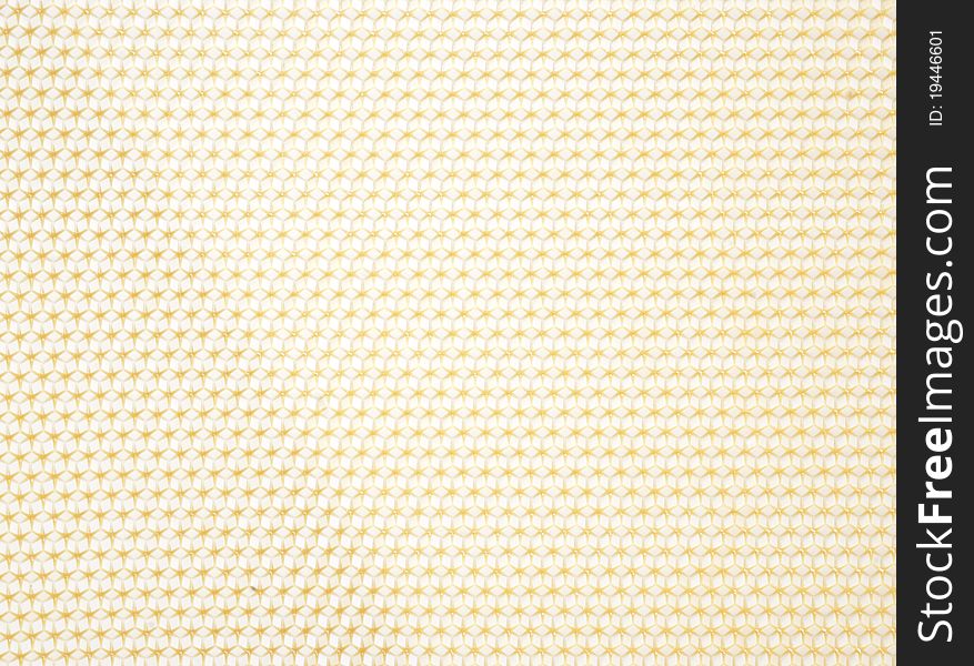 A texture from a honeycomb