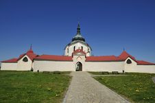 Church Of St. John Of Nepomuk Royalty Free Stock Photo Church Of St. John Of Nepomuk Royalty Free Stock Photo