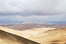 Desert Negev Royalty Free Stock Image Desert Negev Royalty Free Stock Image