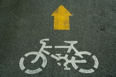 Bicycle Sign Stock Photos