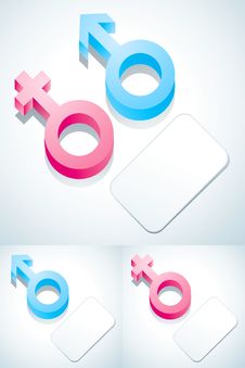 Symbols Of Male And Female Royalty Free Stock Image Symbols Of Male And Female Royalty Free Stock Image